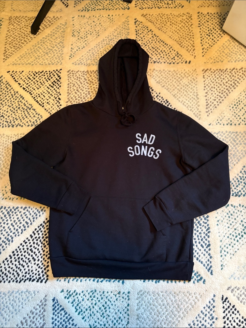 Stay Home Club Sad Songs Black Hoodie